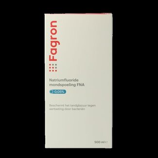 Fagron Fagron Bain de bouche au fluorure de sodium 0,05 % 500 ml