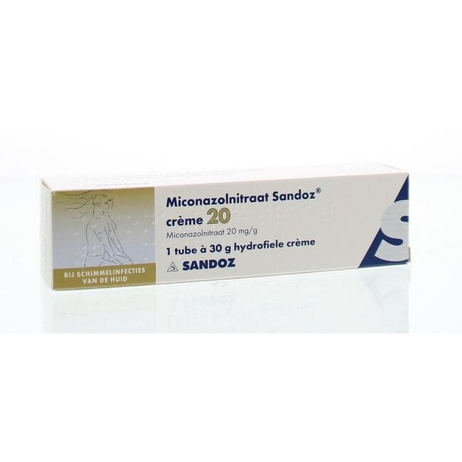Miconazolnitraat creme 30 Gram