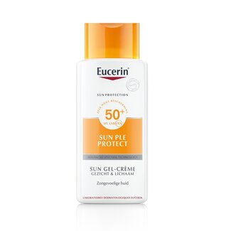 Eucerin Sun PLE protect sun gel-creme gez & lichaam SPF50 150 Milliliter