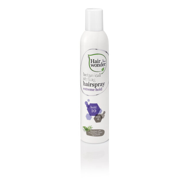 Hairwonder Botanical styling hairspray extra hold 300 Milliliter