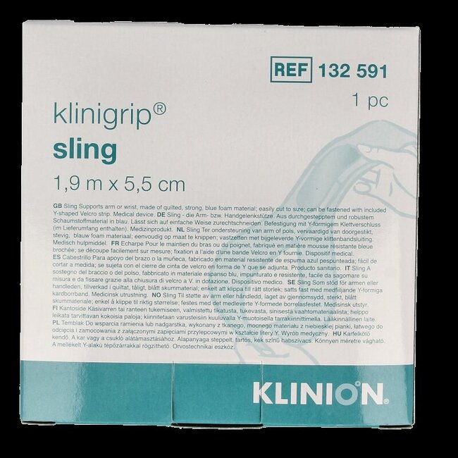 Klinion Klinigrip écharpe de bras 1,9 m x 5,5 cm 1 pièce