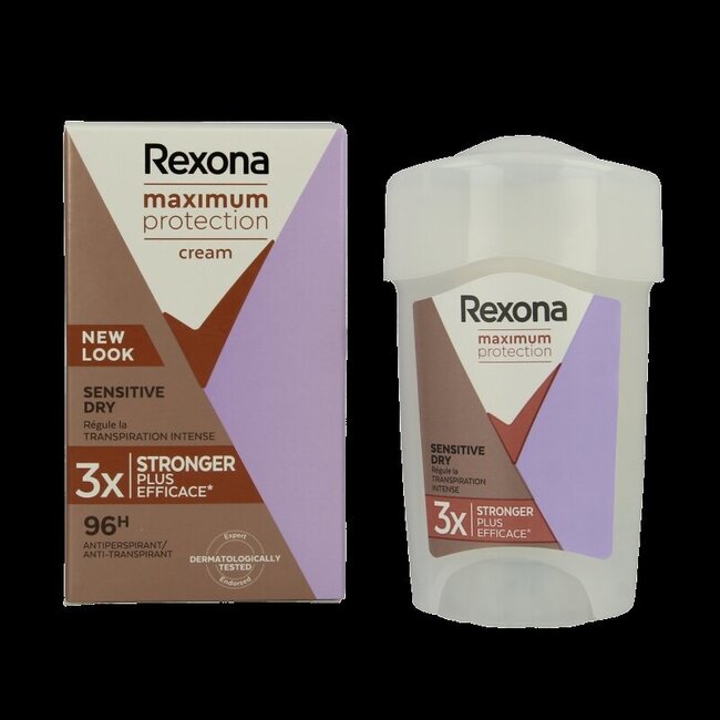 Rexona Déodorant stick femme max prot sensitive 45 millilitres
