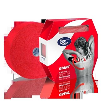 Cure Tape Cure Tape Kinesiotape géant rouge 5 cm x 31,5 m 1 pièce