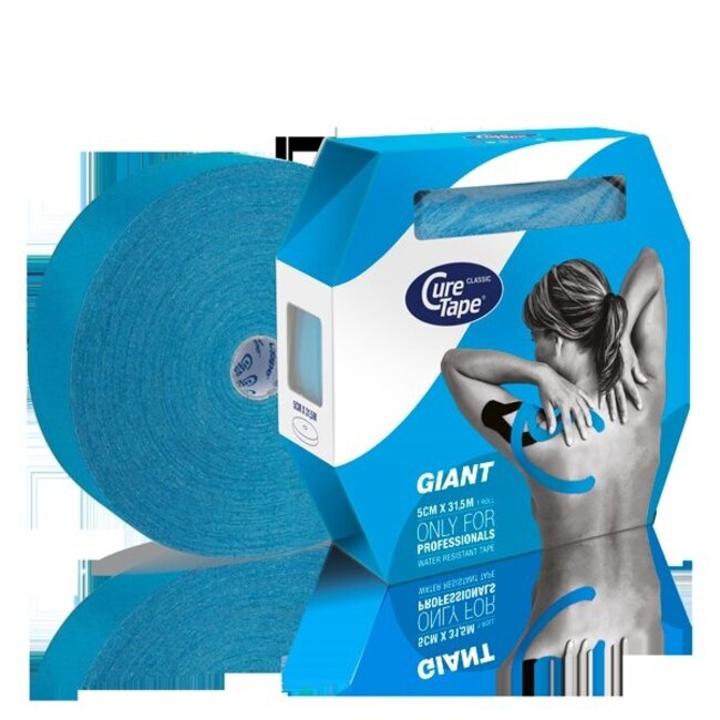 Giant blauw 5cm x 31.5m 1 Stuks