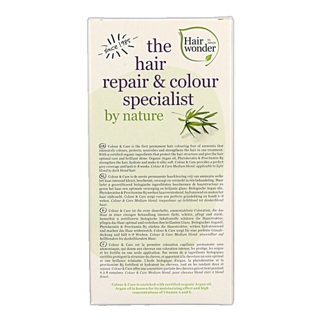 Hairwonder Colour & Care 7 medium blond 100 Milliliter