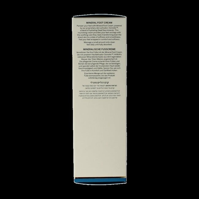 Crème minérale pour les pieds Ahava 100 ml