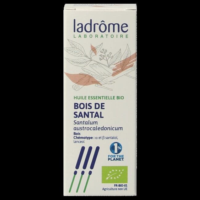 Ladrome Sandelhout olie bio 5 Milliliter