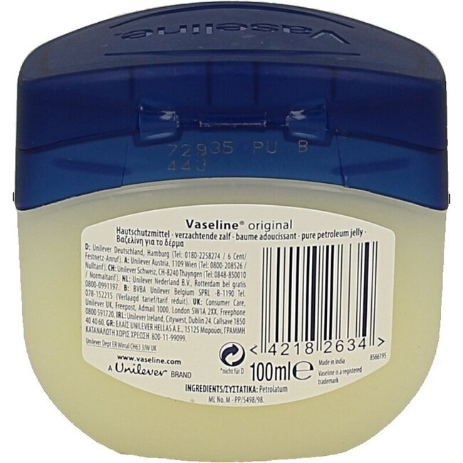 Vaseline Gelée de pétrole 100 g