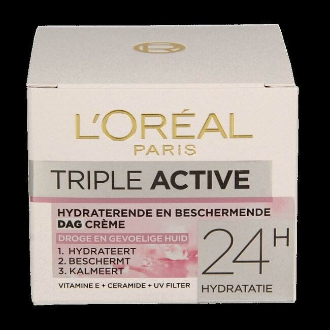 Dermo expertise triple active droog/gev dagcreme 50 Milliliter