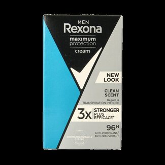Rexona Rexona Déodorant stick homme Maximum Protection Clean Scent 45 ml