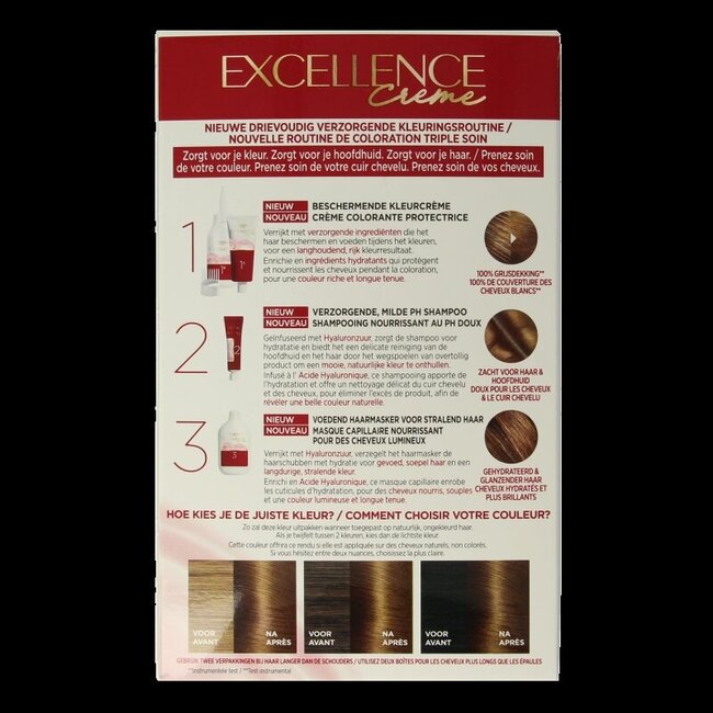Excellence Excellence 6.3 Blond Doré Foncé 1 Kit