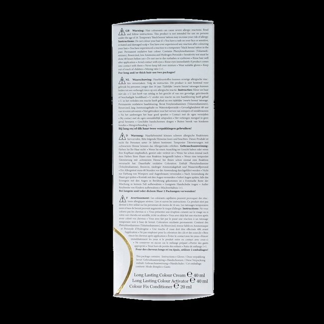 Henna Plus Long lasting colour 4 medium brown 100 Milliliter