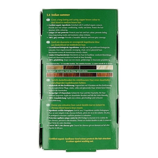 Henna Plus Long lasting colour 5.4 indian summer 100 Milliliter