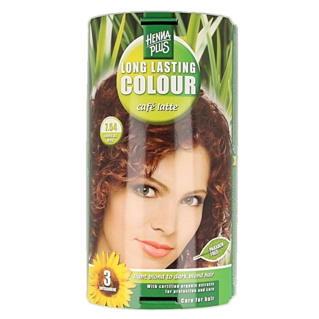 Long lasting colour 7.54 cafe latte 100 Milliliter