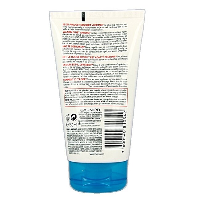 Garnier Skin Naturals Pure Active Gommage 150 ml