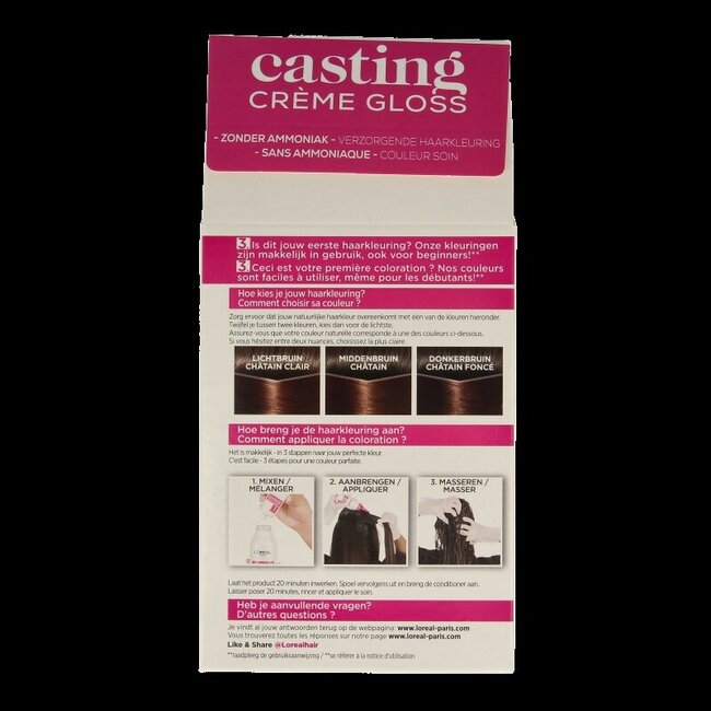 Casting Crème Gloss 454 Brownie - 1 kit