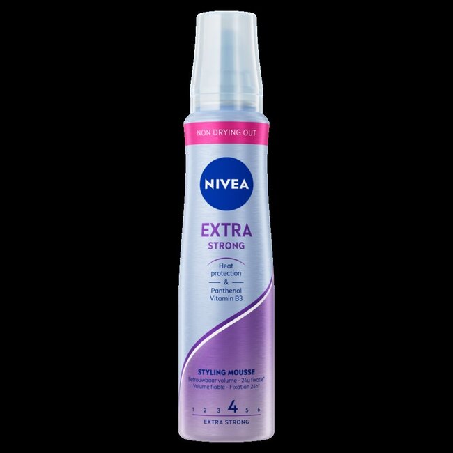 Styling mousse extra sterk 150 Milliliter