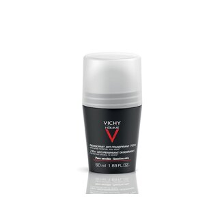Vichy Homme deodorant roller 72 uur 50 Milliliter