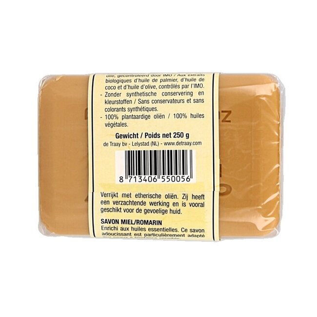 Traay Savon miel/romarin bio 250 g