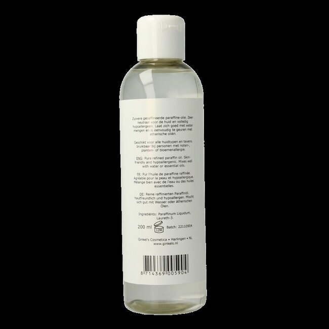 Ginkel's Hydrofiele massageolie 200 Milliliter