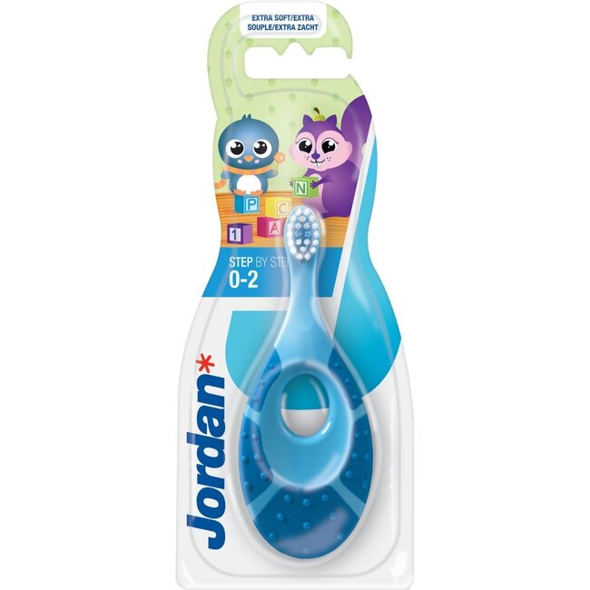 Brosse à dents Jordan Step by Step 0-2 ans, 1 pièce