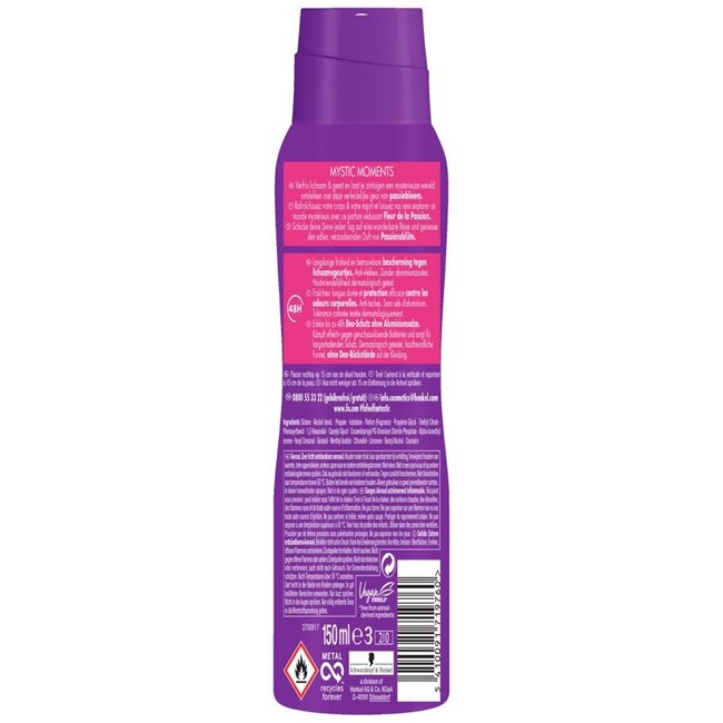 FA Deodorant spray mystic moments 150 Milliliter