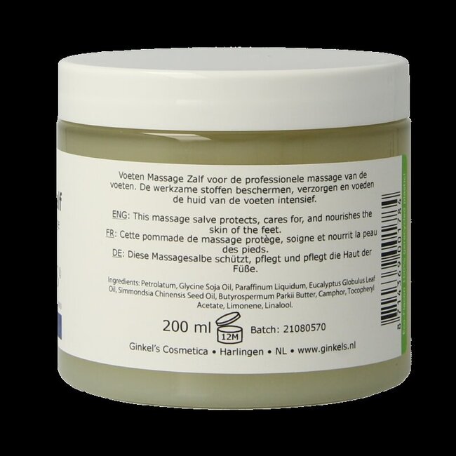 Ginkel's Voeten massagezalf 200 Milliliter