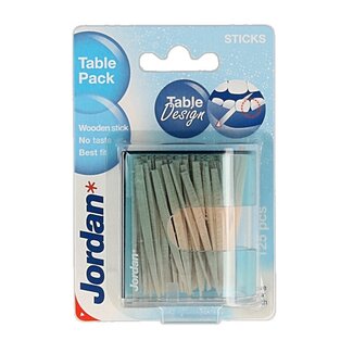 Jordan Jordan Distributeur de cure-dents de table 125 pièces 1 unité