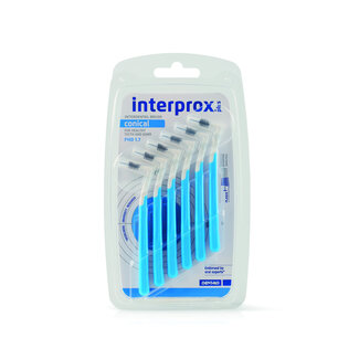 Interprox Interprox Plus ragers conical blauw 6 Stuks