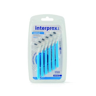 Interprox Plus ragers conical blauw 6 Stuks