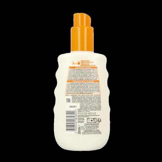 Ambre Solaire Beschermende zonnespray SPF30  200 Milliliter