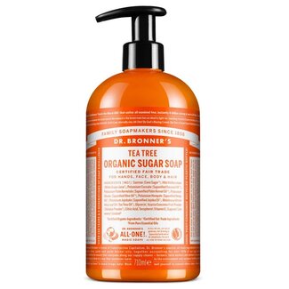 Dr Bronners Shikakai zeep tea tree 710 Milliliter