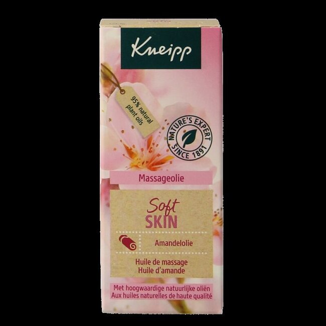 Massageolie amandel mini 20 Milliliter