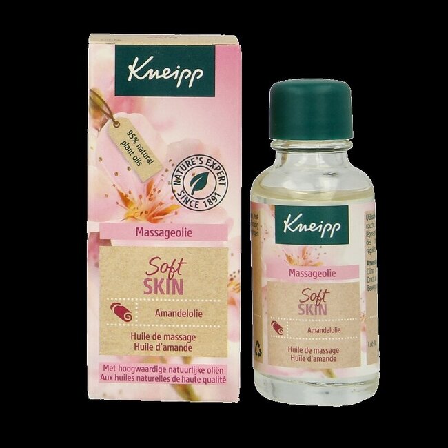 Kneipp Massageolie amandel mini 20 Milliliter