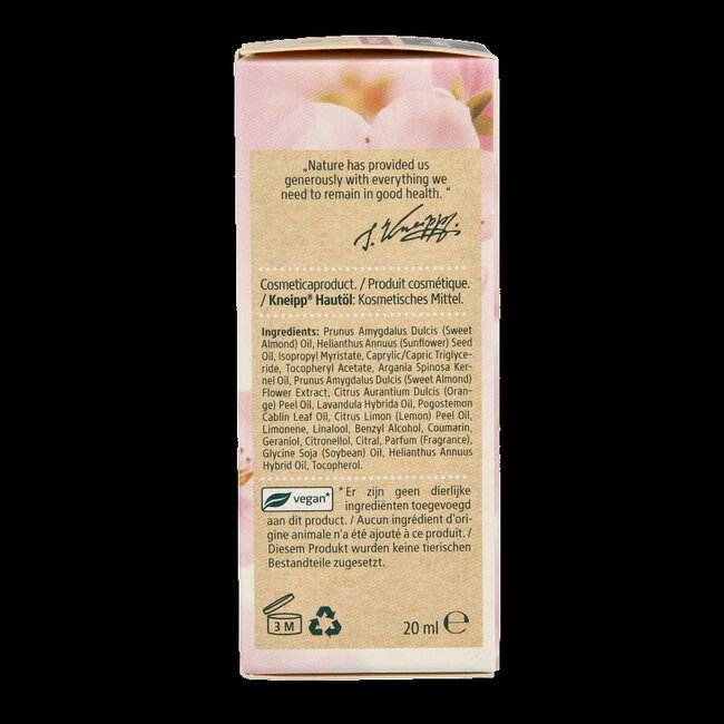 Kneipp Huile corporelle adoucissante Soft Skin amande mini 20 ml