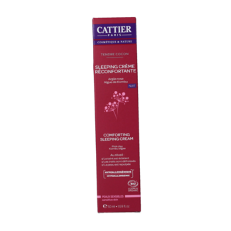 Cattier Nachtcreme kalmerend gevoelige huid 50 Milliliter