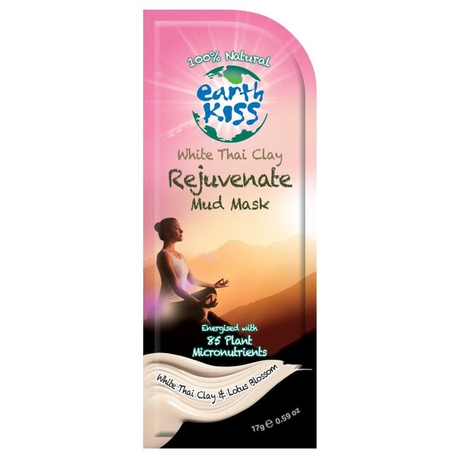 Gezichtsmasker white Thai clay rejuvenate mud 17 Gram