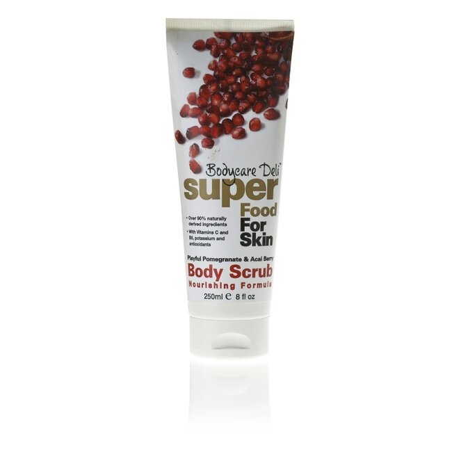 Lichaamscrub pomegranate & acai berry 250 Milliliter