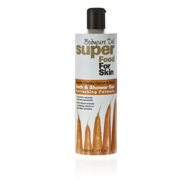 Bad & douchegel carrot & mint 500 Milliliter
