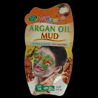 Montagne Montagne 7th Heaven masque visage boue à l'huile d'argan 15 g