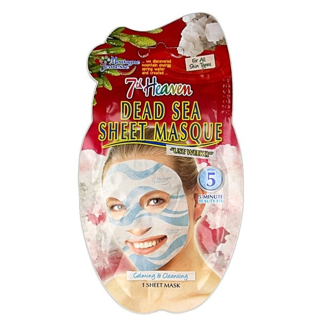 7th Heaven gezichtmasker dead sea sheet 16 Gram