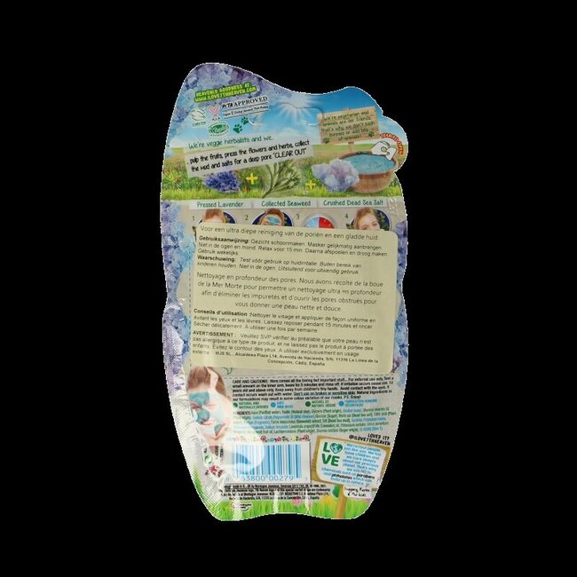 Montagne 7th Heaven gezichtsmasker dead sea mud pac 20 Gram