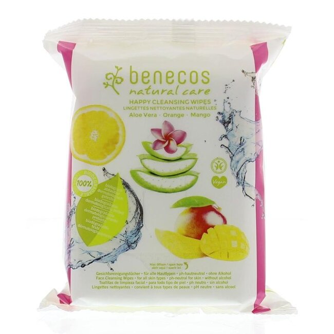 Vegan happy reinigingsdoekjes 25 Stuks