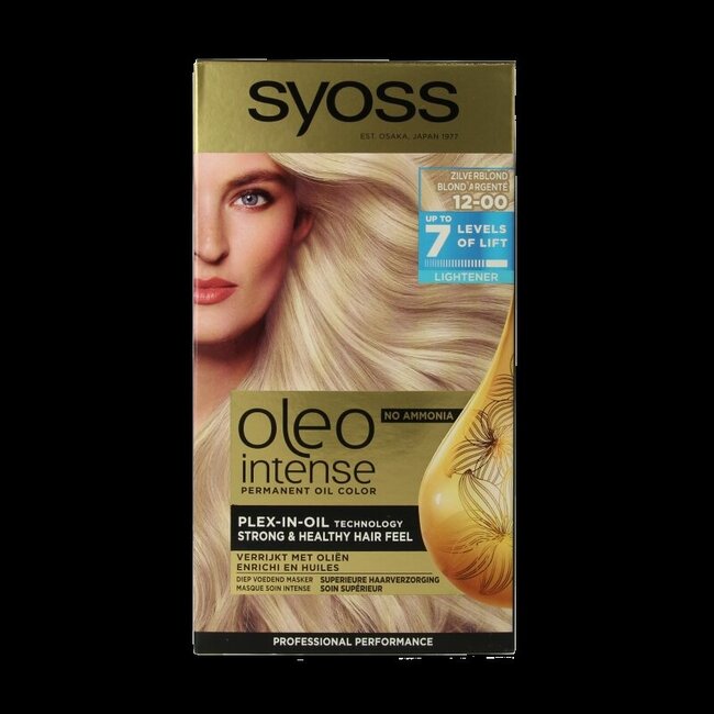 Color Oleo Intense 12-00 zilverblond haarverf  1 Set
