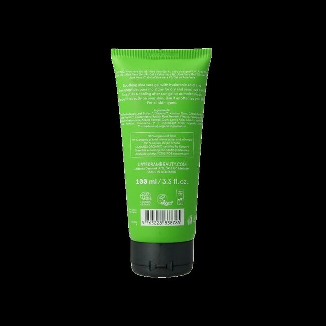 Gel pour la peau à l'aloe vera Urtekram 100 ml