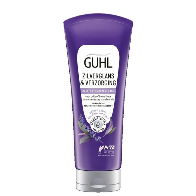 Guhl Zilverglans & verzorging masker 200 Milliliter