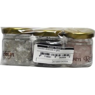 Ruben Robijn Ruben Robijn Triangle d'or en verre 3 pièces