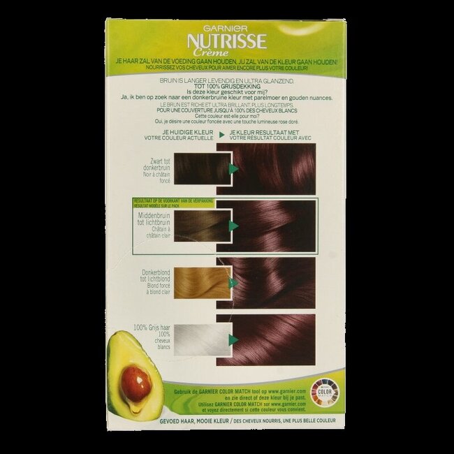 Nutrisse Nutrisse 3.23 violet donker bruin  1 Set