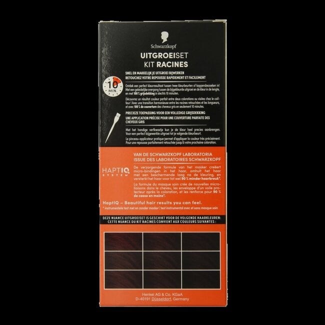 Schwarzkopf Vital Kit Retouche Racines Brun Foncé 1 Set