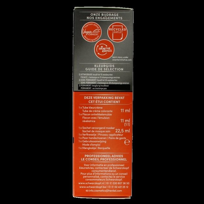 Schwarzkopf Vital Kit Retouche Racines Brun Doré 11 Millilitres